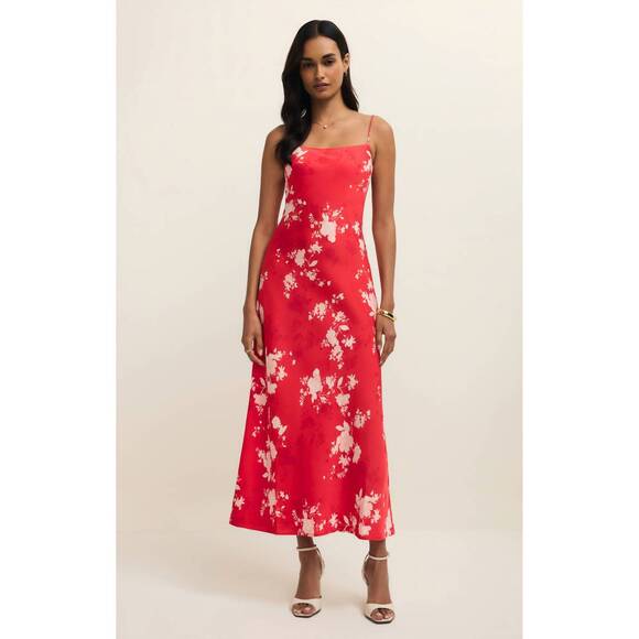Z SUPPLY Dresses & Skirts - NEW Z SUPPLY alyse darya floral maxi dress in kiss me red